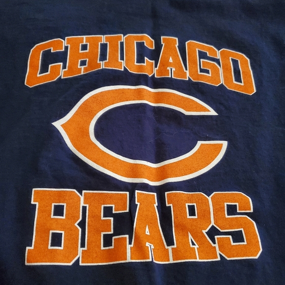 NFL Chicago Bears navy blue t-shirt. Size XL/T - Picture 2 of 4